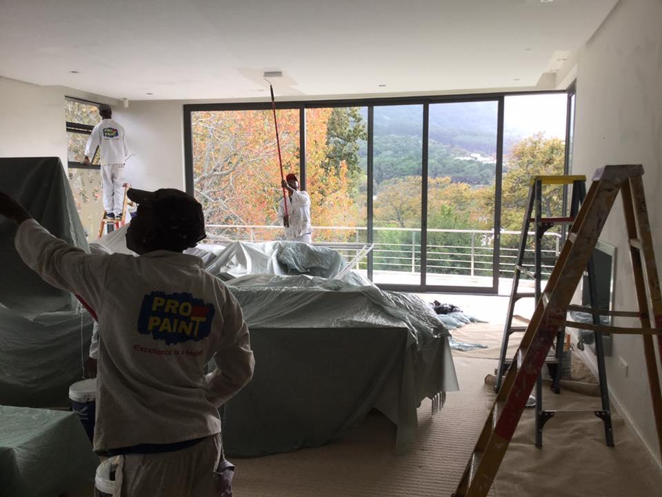 Apartment block repaint